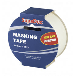 Supadec Masking Tape 24mmx50m Supadec Masking Tape 24mmx50m